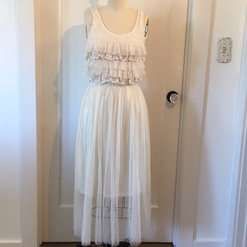 Ivory Tulle Dress
